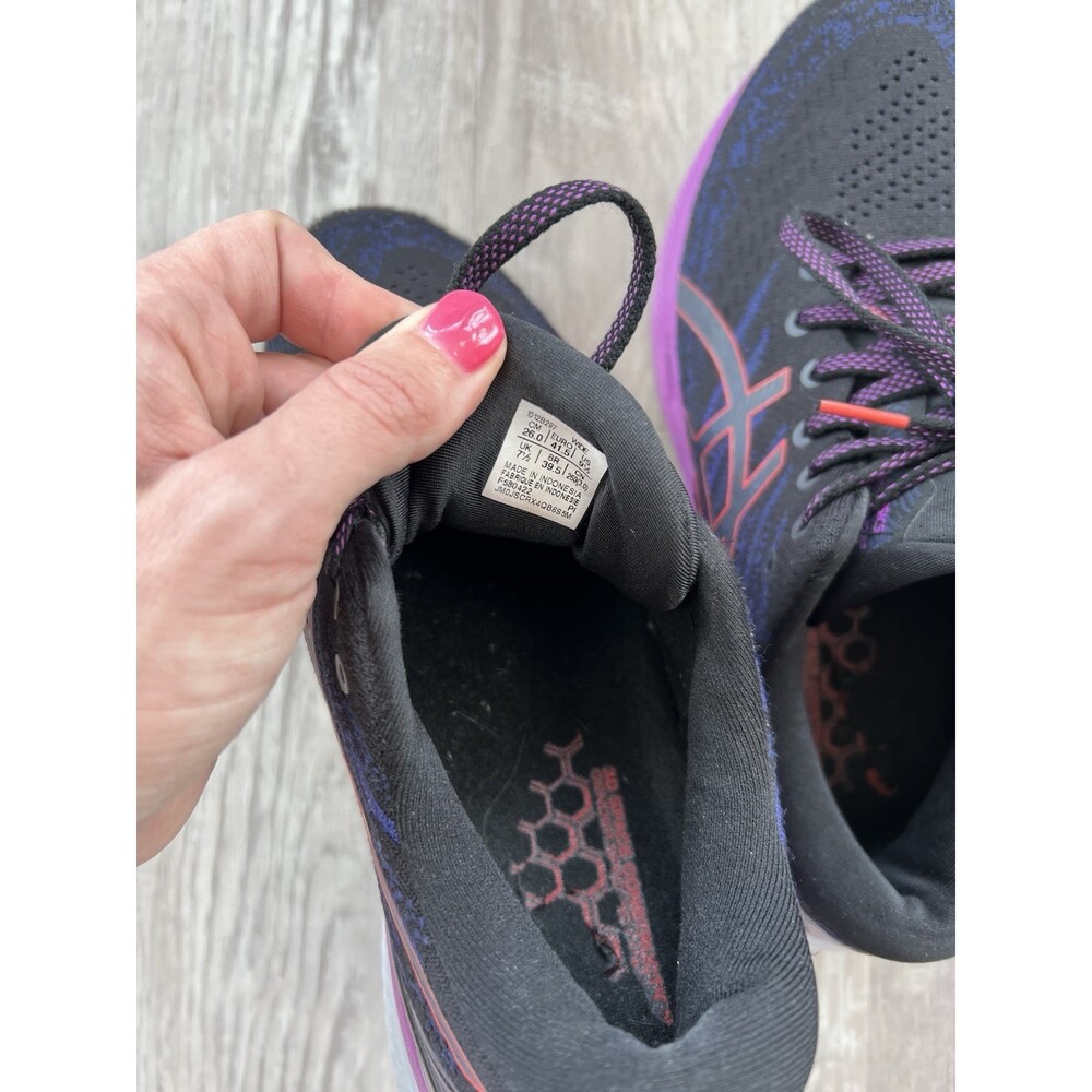 Asics GEL-KAYANO 29 Women's Running Shoes Sneakers Size 9.5 Wide Black/Red Alert - Picture 10 of 11